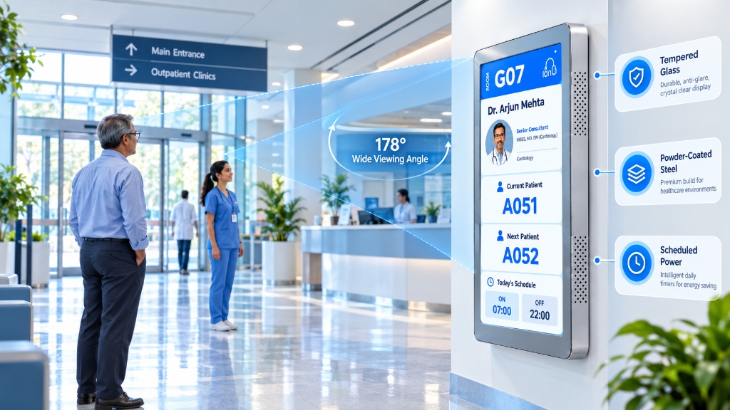 High-Visibility Displays & Power-Saving Design